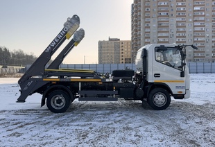 JAC N90-S (9т) БУНКЕРОВОЗ 8 м³